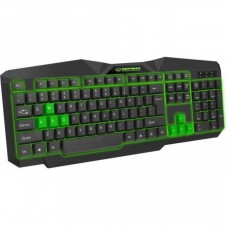 Клавіатура Esperanza EGK201 Green USB LED (EGK201GUA) Клавіатура Esperanza EGK201 Green USB LED (EGK201GUA)