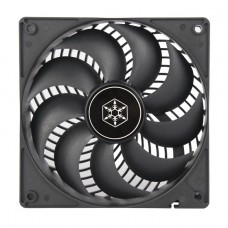 Корпусний вентилятор SilverStone Air Penetrator AP120I, 120мм, 1650rpm, 3pin, 18dBa, чорний