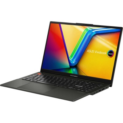 Ноутбук ASUS Vivobook S 15 K5504VA-MA386 15.6&quot; 2.8K OLED, Intel i7-13700H, 16GB, F512GB, UMA, noOS, Чорний