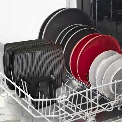 Гриль Tefal прижимний Optigrill , 2000Вт, з`ємні пластини, метал, чорний Гриль Tefal прижимний Optigrill , 2000Вт, з`ємні пластини, метал, чорний