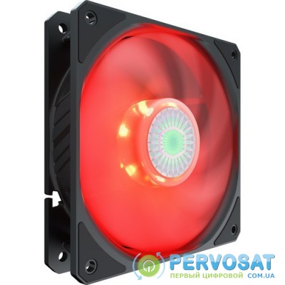 Cooler Master Корпусный вентилятор Cooler Master SickleFlow 120 Red LED,120мм,650-1800об/мин,Single pack w/o
