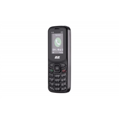 Мобільний телефон 2E E180 2023 1.77&quot; 2SIM, 1000мА•год, чорний