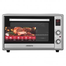 Піч електрична ARDESTO Elegance, 60л, 2000Вт, електр., конвенція, подвійне скло, рожен, сірий Піч електрична ARDESTO Elegance, 60л, 2000Вт, електр., конвенція, подвійне скло, рожен, сірий