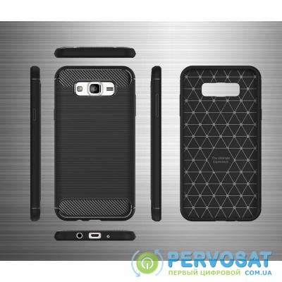 Чехол для моб. телефона для SAMSUNG Galaxy J7 2016 Carbon Fiber (Black) Laudtec (LT-J72016B)
