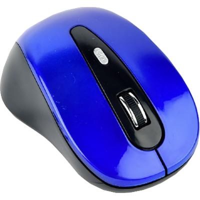 Мишка GEMBIRD MUSW-6B-01-B Blue+Black (MUSW-6B-01-B)