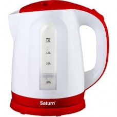 Електрочайник SATURN ST-EK8414 Red with white (ST-EK8414Redwithwhite)