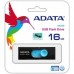 USB флеш накопитель ADATA 16GB UV220 Black/Blue USB 2.0 (AUV220-16G-RBKBL)