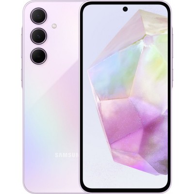 Смартфон Samsung Galaxy A35 5G (A356) 6.6" 6/128ГБ, 2SIM, 5000мА•год, бузковий
