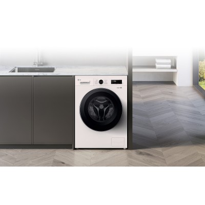 Пральна машина LG фронтальна, 6кг, 1200, A+++, 44см, дисплей, пара, інвертор, білий