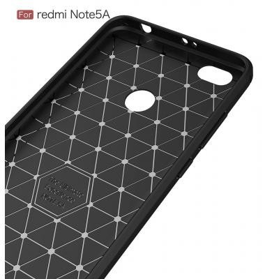 Чохол до моб. телефона для Xiaomi Redmi Note 5A Carbon Fiber (Black) Laudtec (LT-RN5AB)