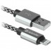 Дата кабель USB 2.0 AM to Lightning 1.0m ACH01-03T PRO White Defender (87809)