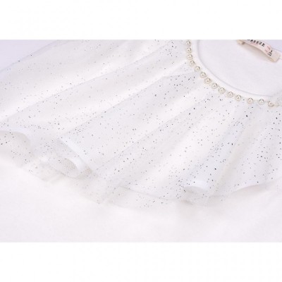 Футболка дитяча Breeze з мереживною оборкою (11117-116G-beige)