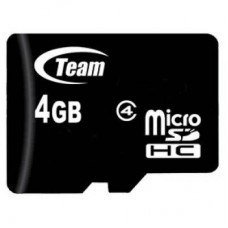 Карта пам'яті Team 4Gb microSDHC class 4 (TUSDH4GCL402) Карта пам'яті Team 4Gb microSDHC class 4 (TUSDH4GCL402)