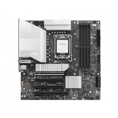 Материнcька плата MSI PRO B860M-A WIFI s1851 B860 4xDDR5 M.2 HDMI DP WiFi BT mATX
