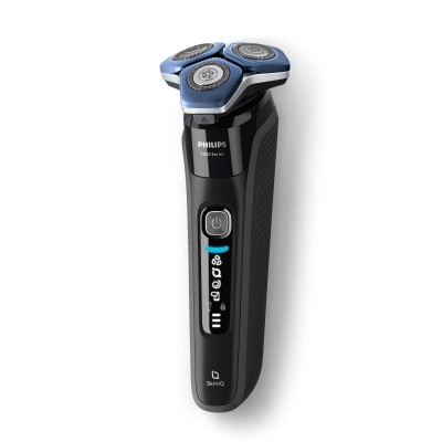 Бритва електр. Philips роторна Series 7000 SkinIQ,  бритв.головок-4, Li-Ion, сух.+волог., індикатор заряду, тример, чохол, чорний