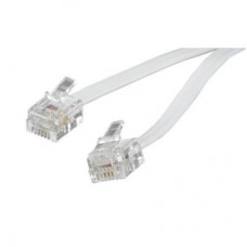 Патч-корд Cablexpert телефонный 3м RJ12 (6P4C) (TC6P4C-3M) Патч-корд Cablexpert телефонный 3м RJ12 (6P4C) (TC6P4C-3M)