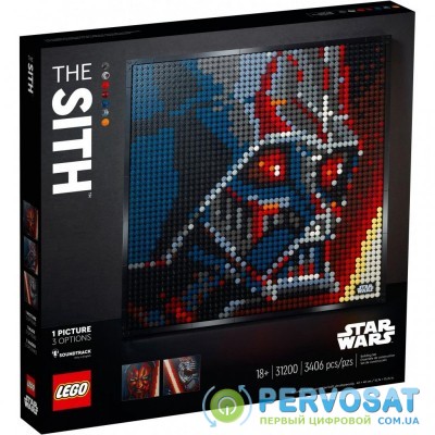 Конструктор LEGO Art Ситхи Star Wars 3395 деталей (31200)