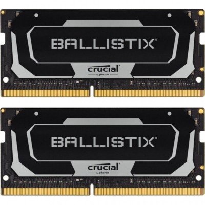 Модуль памяти для ноутбука DDR4 16GB (2x8GB) 3200 MHz Ballistix Black Micron (BL2K8G32C16S4B)