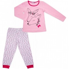 Піжама Matilda з оленями (10817-3-116G-pink) Піжама Matilda з оленями (10817-3-116G-pink)