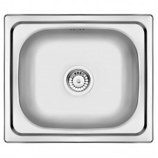 Мийка кухонна Deante Doppio, нерж.сталь, прямокутник, без крила, 480х430х175мм, чаша - 1, накладна, нерж Мийка кухонна Deante Doppio, нерж.сталь, прямокутник, без крила, 480х430х175мм, чаша - 1, накладна, нерж