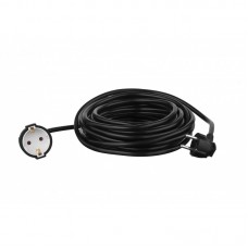 Подовжувач мережевий 2E 1хТип F, 3х1.5мм кв, 16A, 10м, чорний Подовжувач мережевий 2E 1хТип F, 3х1.5мм кв, 16A, 10м, чорний