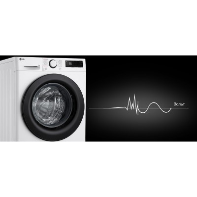 Пральна машина LG фронтальна, 8кг, 1200, A, 48см, дисплей, пара, інвертор, білий Пральна машина LG фронтальна, 8кг, 1200, A, 48см, дисплей, пара, інвертор, білий