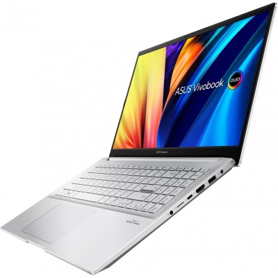 Ноутбук ASUS Vivobook Pro 15 M6500XV-LP018 15.6&quot; FHD OLED, AMD R7-7840HS, 16GB, F1TB, NVD4060-8, NoOS, Сріблястий