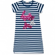 Плаття Breeze в смужку (12409-164G-blue) Плаття Breeze в смужку (12409-164G-blue)