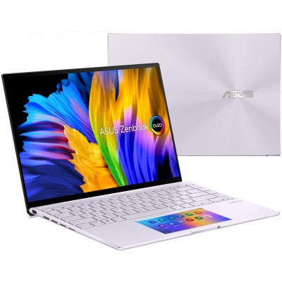 Ноутбук ASUS ZenBook UX5400EG-KN129 14WQXGA+ Touch OLED/Intel i7-1165G7/16/1024F/NVD450-2/noOS/Lilac Mist