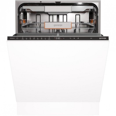 Посудомийна машина Gorenje вбудовувана, 16компл., A+++, 60см, інвертор,Wi-Fi, AquaStop, сенсорн.упр, 3и кошики, білий