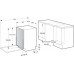 Посудомийна машина Gorenje вбудовувана, 16компл., A+++, 60см, інвертор,Wi-Fi, AquaStop, сенсорн.упр, 3и кошики, білий