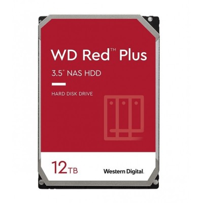 Жорсткий диск WD 12TB 3.5" 7200 512MB SATA Red Plus NAS