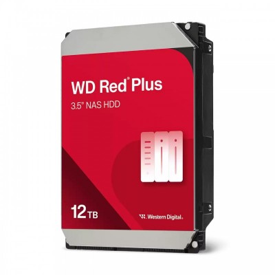 Жорсткий диск WD 12TB 3.5" 7200 512MB SATA Red Plus NAS