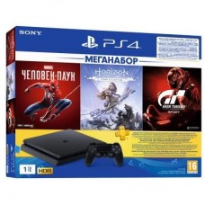 Ігрова консоль SONY PlayStation 4 1ТВ в комплекті з 3 іграми (9391401)