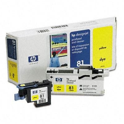 Печатающая головка HP №81 yellow DesignJ5000 (C4953A)