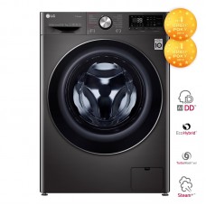 Прально-сушильна машина LG F4V9RC9P, 10,5кг (7кг), 1400, A, Пара, глибина 56см, Дисплей, Чорний Прально-сушильна машина LG F4V9RC9P, 10,5кг (7кг), 1400, A, Пара, глибина 56см, Дисплей, Чорний