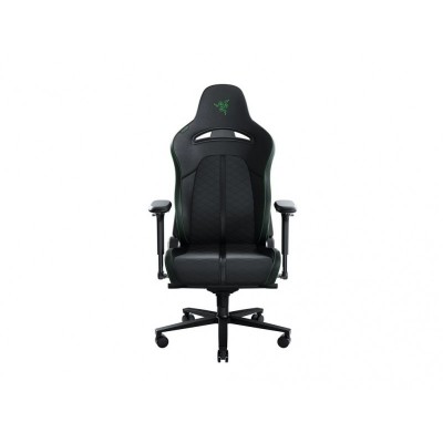 Крісло Razer Enki ПУ шкіра, 4D-Armrests, чорно-зелений