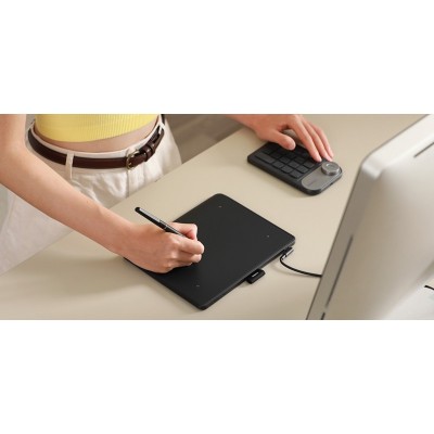 Графічний планшет Huion 10.5"x6.25" Inspiroy Frego M, BT, USB-C, чорний Графічний планшет Huion 10.5"x6.25" Inspiroy Frego M, BT, USB-C, чорний