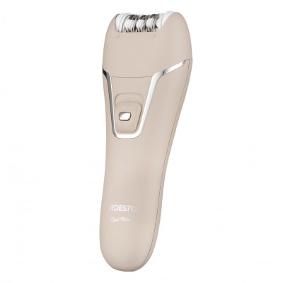 Епілятор ARDESTO 2в1 Pearl Cream LESH-Y700PERL, пінцетний, акумул., пінцет.-18, сух., насадок-2, бежевий