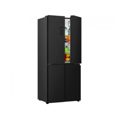 Холодильник SBS Gorenje, 190х65х80см, 4 двері, 286(149)л, А+, NoFrost+, Інвертор , Зона св-ті, Диспл, Чорний