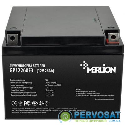 Батарея к ИБП Merlion 12V-26Ah (GP12260М5)