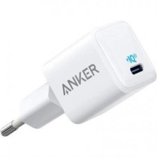 Зарядний пристрій Anker PowerPort III Nano 18W USB-C (White) (A2616G21) Зарядний пристрій Anker PowerPort III Nano 18W USB-C (White) (A2616G21)