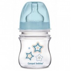 Пляшечка для годування Canpol babies Newborn baby, 120 мл, блакитна (35/216_blu) Пляшечка для годування Canpol babies Newborn baby, 120 мл, блакитна (35/216_blu)