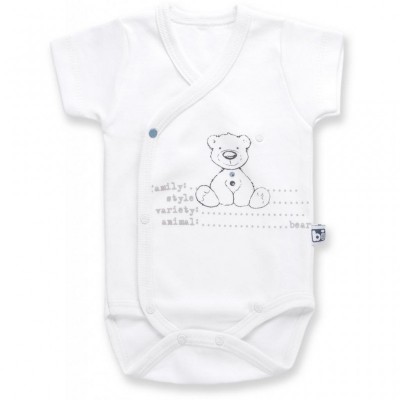 Боди Bibaby с медвежонком (56176-56B-blue)