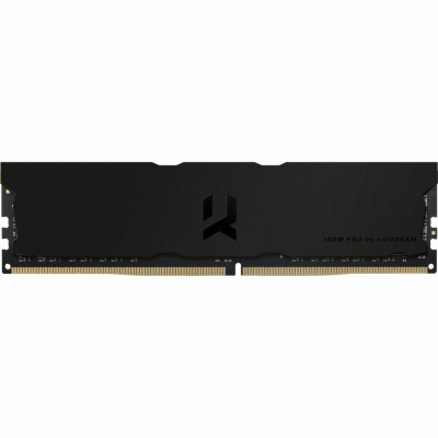 Модуль памяти для компьютера DDR4 16GB (2x8GB) 3600 MHz Iridium Pro Deep Black GOODRAM (IRP-K3600D4V64L18S/16GDC)