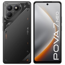 Смартфон TECNO POVA 7 Neo (LJ6) 6.78" 8/128ГБ, 2SIM, 7000мА•год, Geek Black Смартфон TECNO POVA 7 Neo (LJ6) 6.78" 8/128ГБ, 2SIM, 7000мА•год, Geek Black