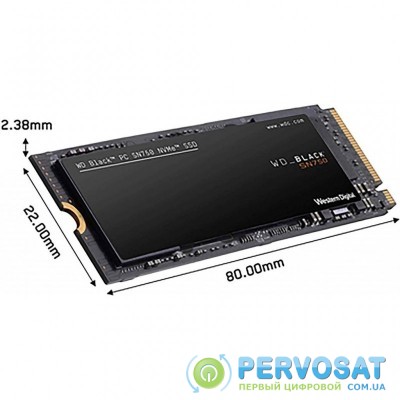 Накопитель SSD M.2 2280 1TB WD (WDS100T3X0C)
