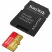 Карта пам'яті SanDisk microSD 256GB C10 UHS-I U3 R190/W130MB/s Extreme V30 + SD