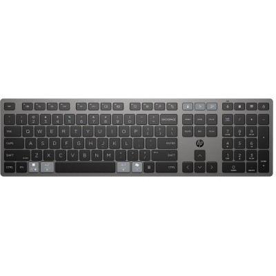 Комплект клавіатура та миша НР 720 Multi-Device Rechargeable, BT, EN/UK, чорний