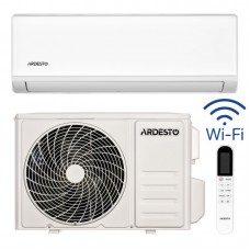 Кондиціонер Ardesto CoolAir 35м2 on/off 12000BTU 3.5кВт A/A -7°С Wi-Fi R32 білий